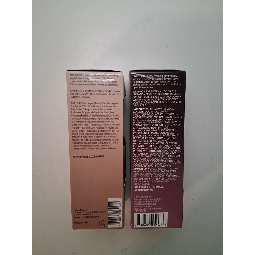 Merle Roberts Set of 2 Collagen Dark Spot Face Serum & Vitamin C Dark Spot Serum - Picture 5 of 8